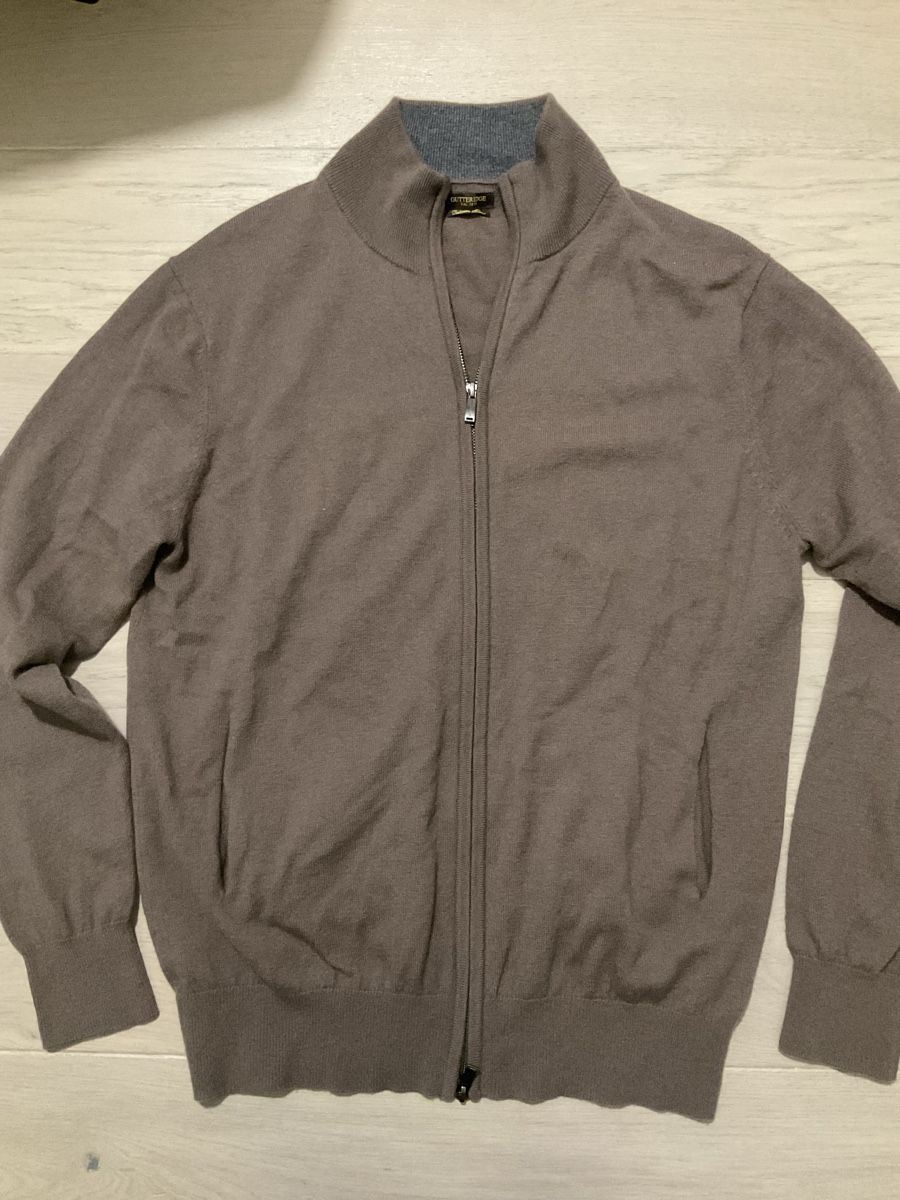 Pullover & Sweatshirts: Gutteridge Cashmere Blend Zipper Sweater 3XL – Neu (gemäss Beschreibung) aus Zürich von TheShips 1