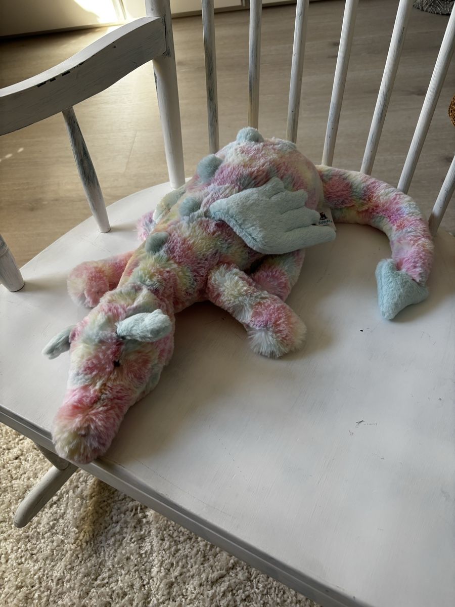 Jellycat Giocattoli: Jellycat Dragon Lazulie – Nuovo (secondo la descrizione) da Glattfelden venduto da Krokus2