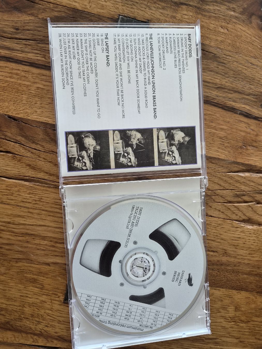CDs: BABY DODDS TALKING AND DRUM SOLOS – Gebraucht aus Zofingen von Tinpan 1