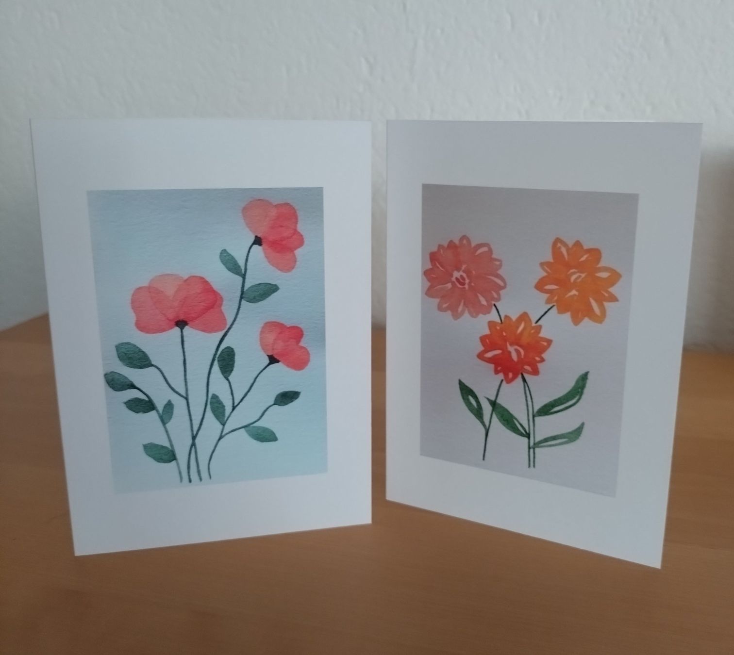 Cartoline: Aquarell-Grusskarten als 4er Set – Nuovo e nell'imballaggio originale da Kilchberg ZH venduto da chr_g5kn 2