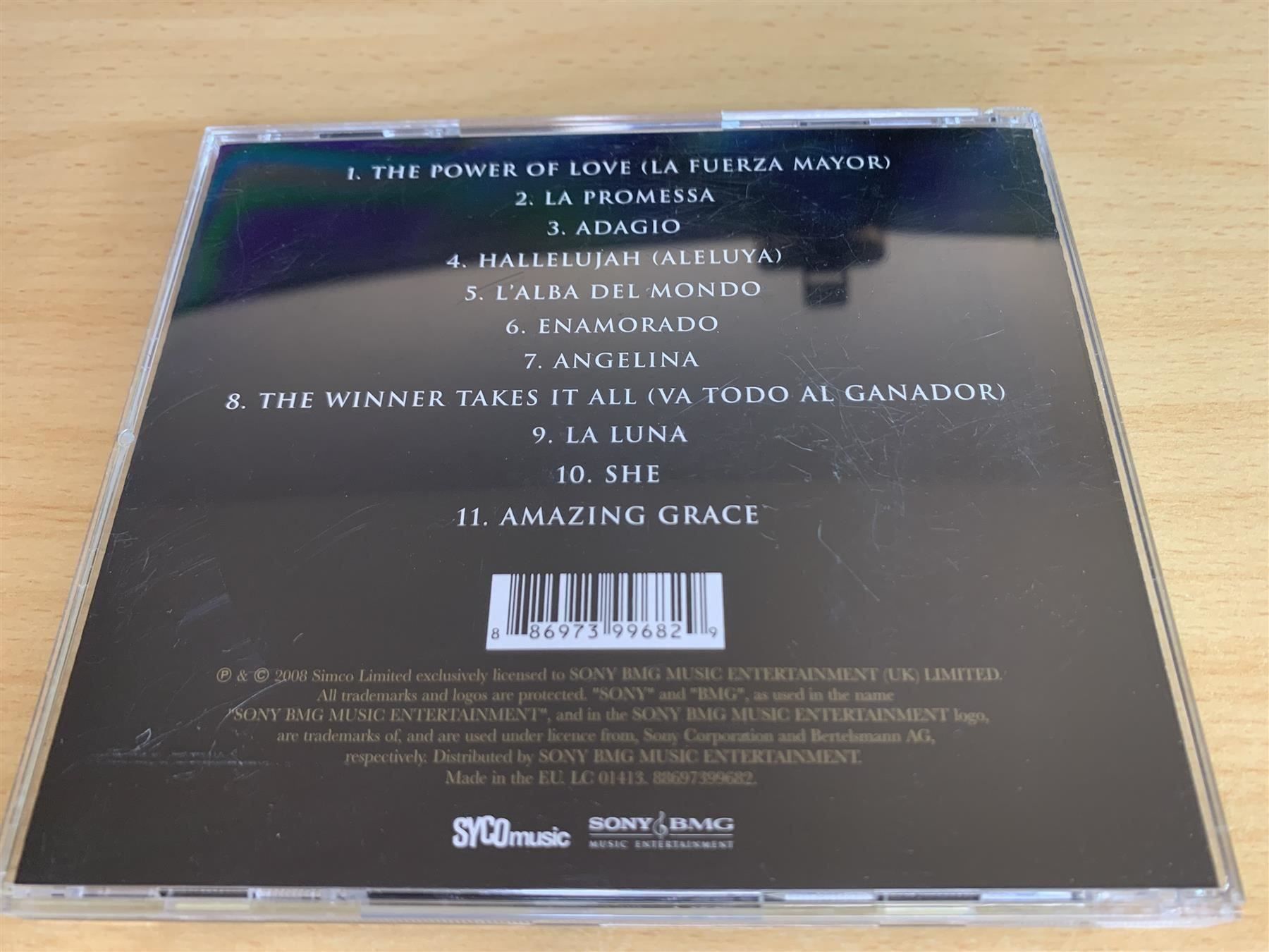CD: Il Divo – The Promise – Usato da Rikon im Tösstal venduto da Alpenmutz 1