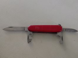 Taschenmesser Spartan Victorinox Offizier Suisse rot gebrauc