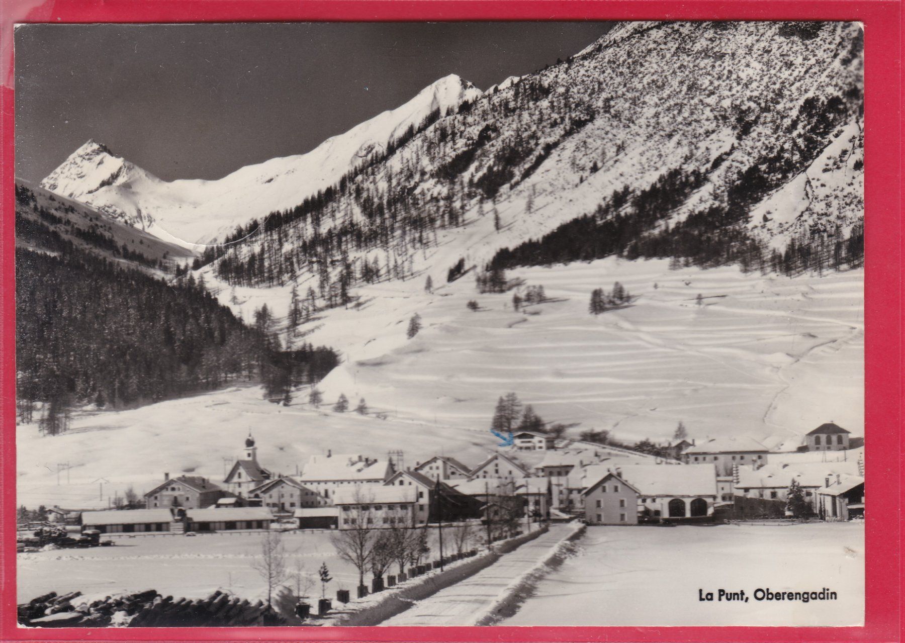 Cartoline postali: LA PUNT, OBERENGADIN – Usato da Oberrieden venduto da Gebirgsstelze