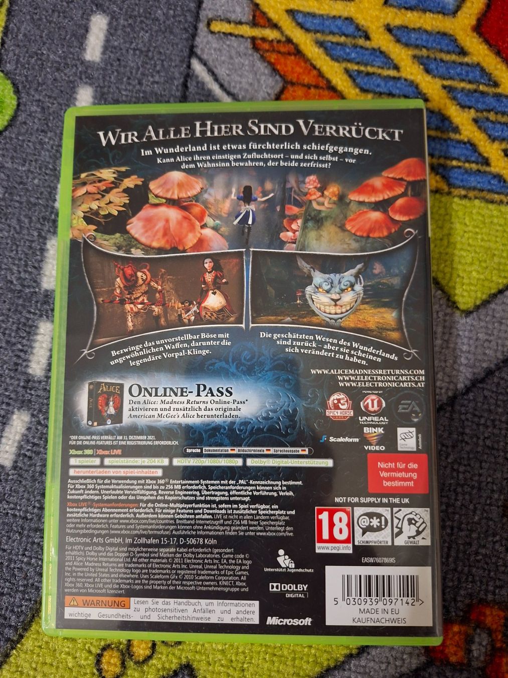 Giochi: Alice XBOX 360 – Usato da St. Gallen venduto da brat01 2