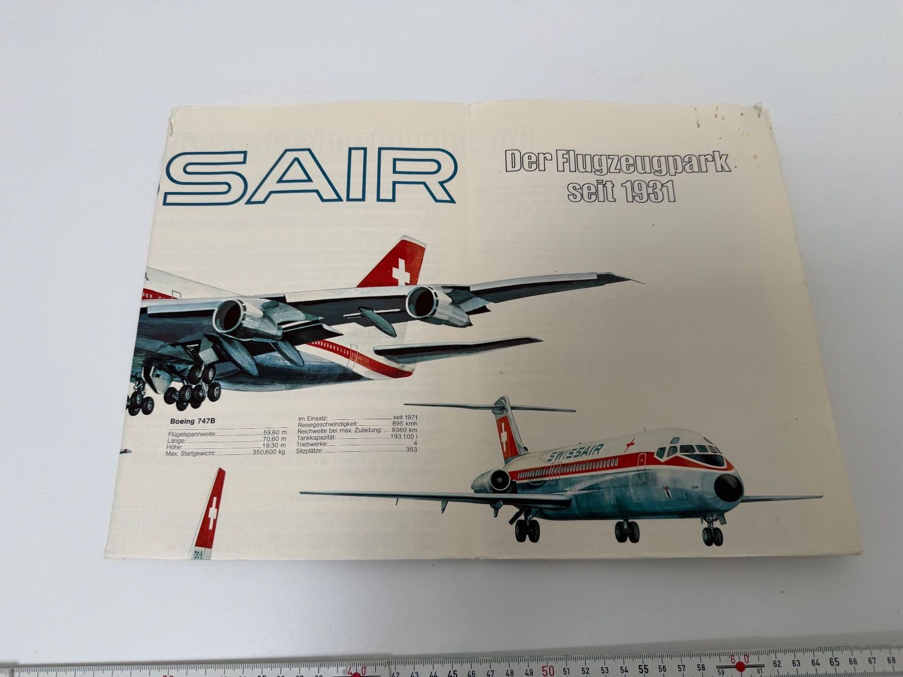 Foto & Immagini: Swissair Poster 1970 – Usato da Wettingen venduto da jo_walters