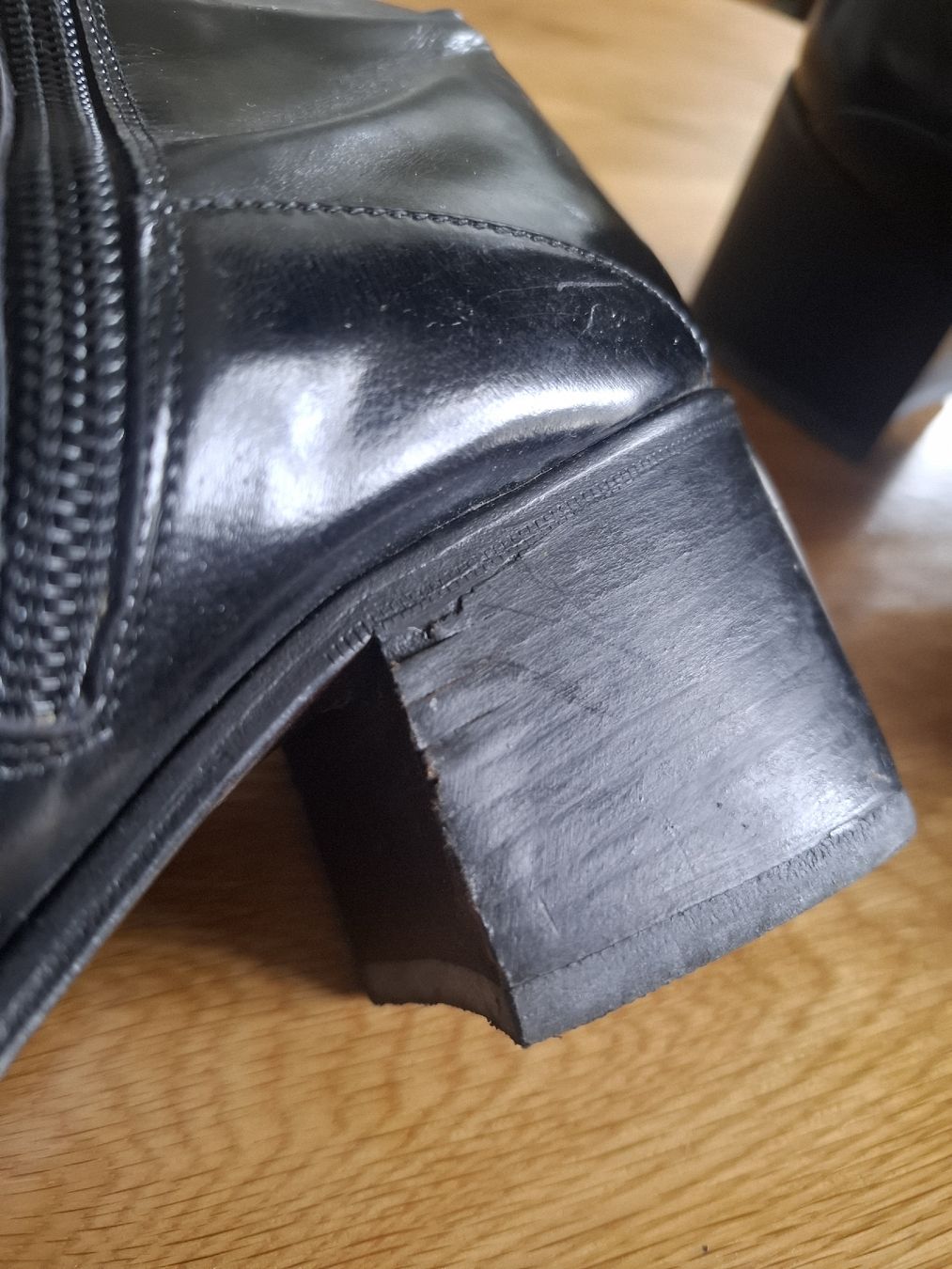 Damenschuhe: Lederstiefel von Florence Girardier, Grösse 37 – Gebraucht aus Kriens von looooora 3