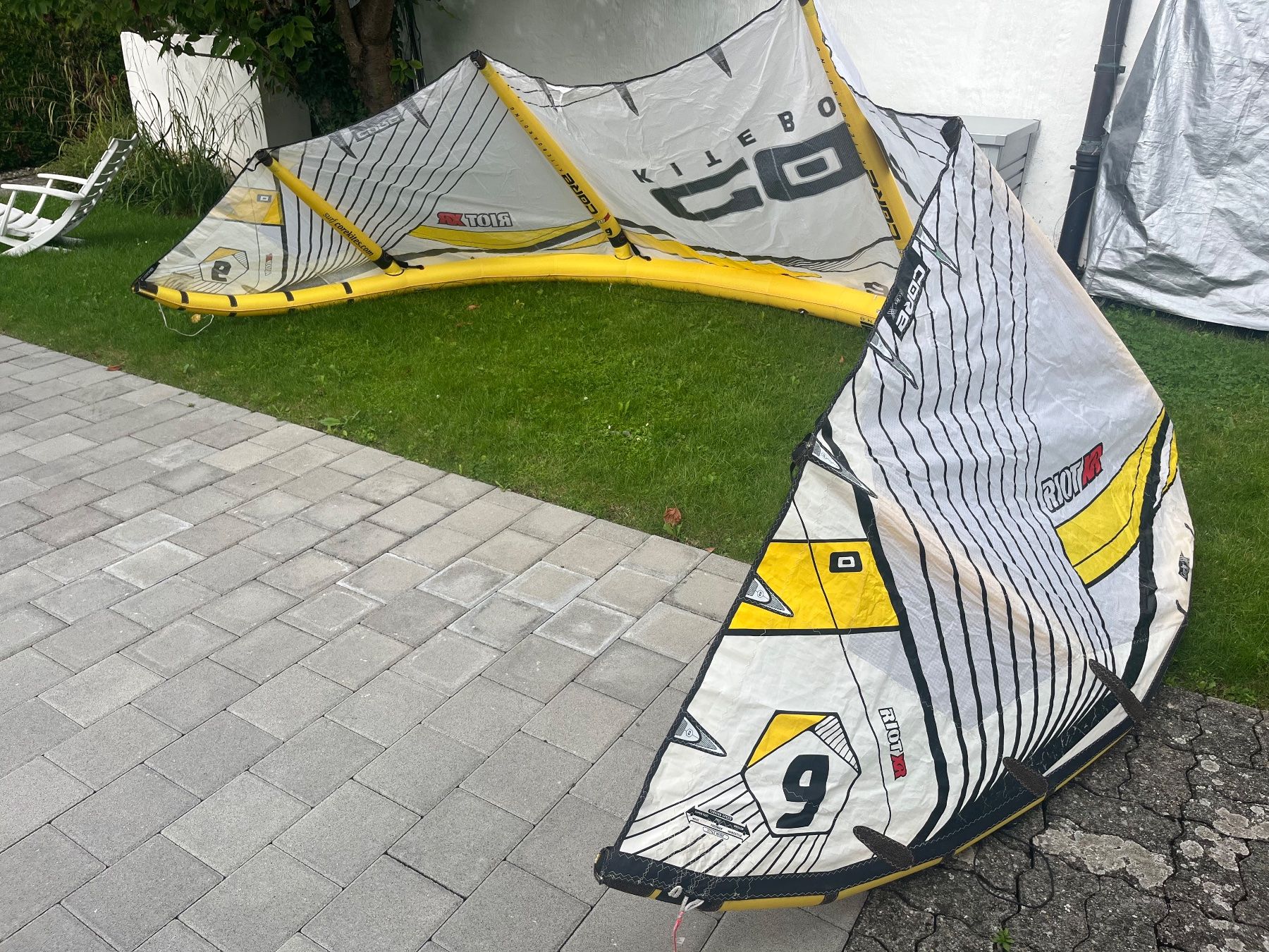 Core Aquilone: Kite Core XR, 13.5m* mit Core Sensor Bar – Usato da Spiez venduto da KauFee 6