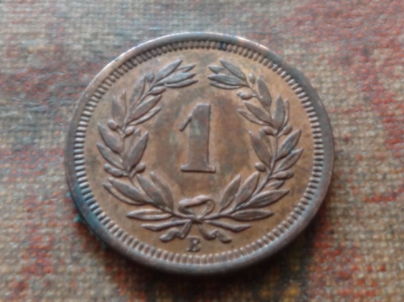 Tutti le monete: 1 Rp. 1919  (A) – Usato da Romanel-sur-Lausanne venduto da Swift13 1