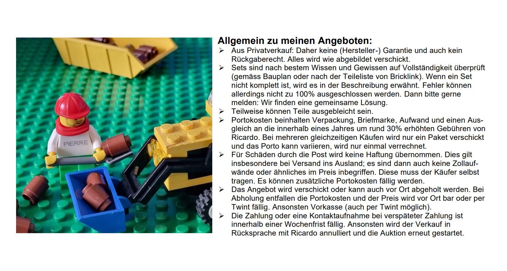 Lego Spielzeuge: Altes Lego-Set: Shell Gas Pump; N°601 – Gebraucht aus Sonceboz-Sombeval von  4