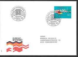 Sonderbrief S. 1471 Trilaterale Wibra Winterthur 5.-9.5.1993