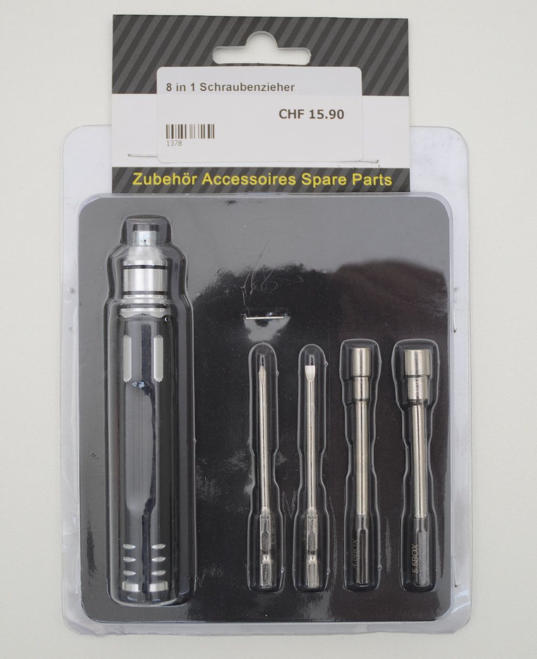 RC Modellbau: 8 in 1 Schraubenzieher – Neu und originalverpackt aus Rüti ZH von MSRC_Modelle