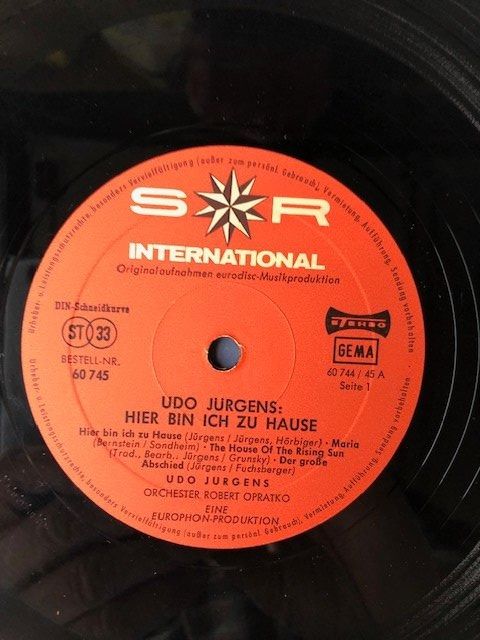 Dischi in vinile: Udo Jürgens – Usato da Aarwangen venduto da Jukebox3 7