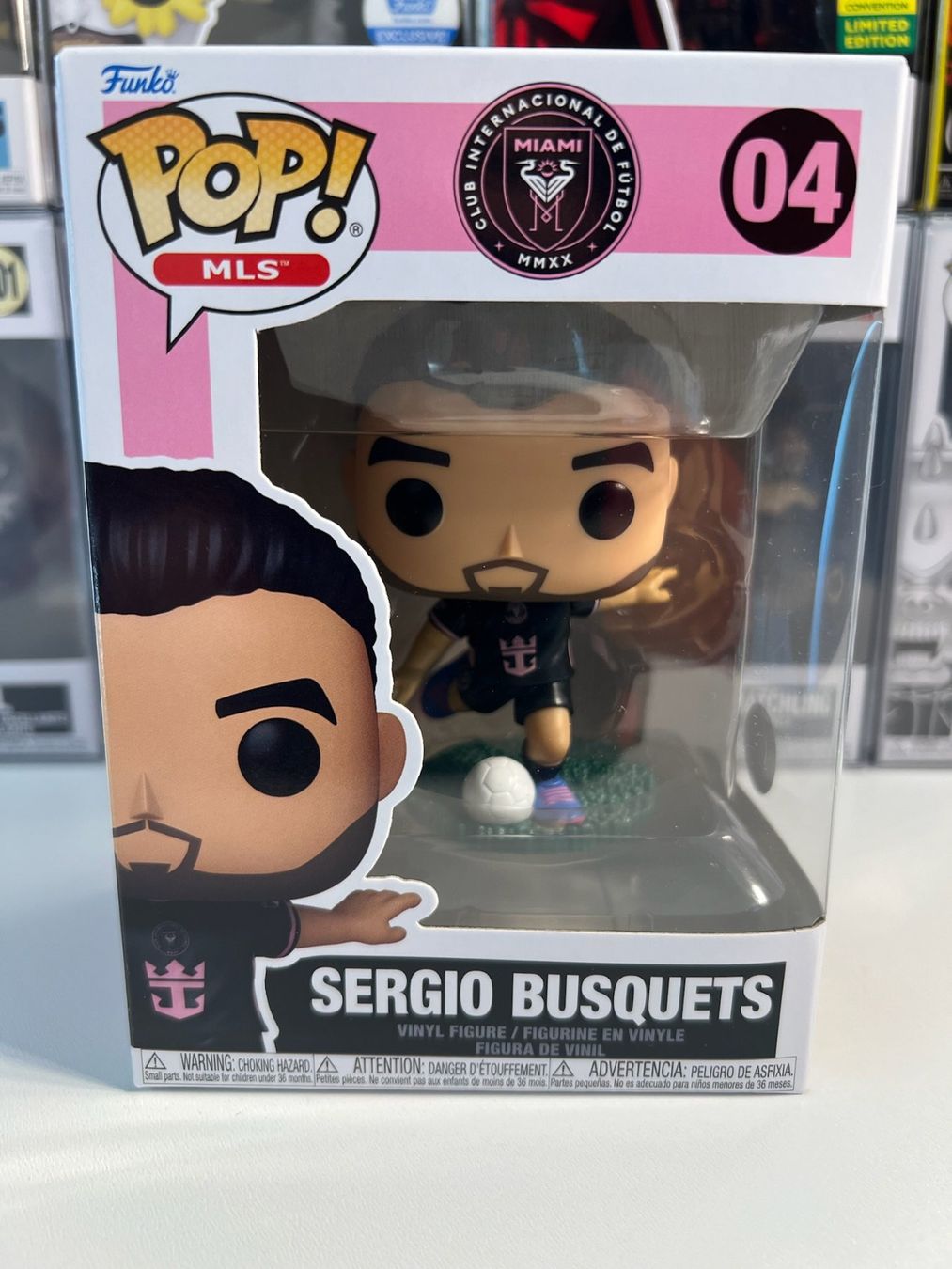 Funko Figuren: Funko POP! MLS Inter Miami Sergio Busquets – Neu und originalverpackt aus Le Mouret von perfectbijou