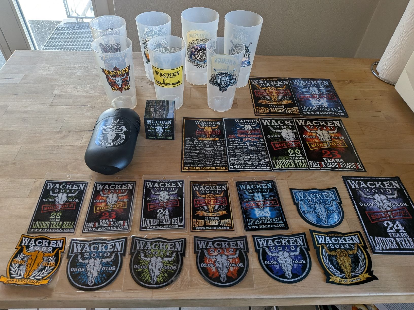 Tutte le decorazioni: Wacken Open Air – Usato da Lenzburg venduto da Chici6222