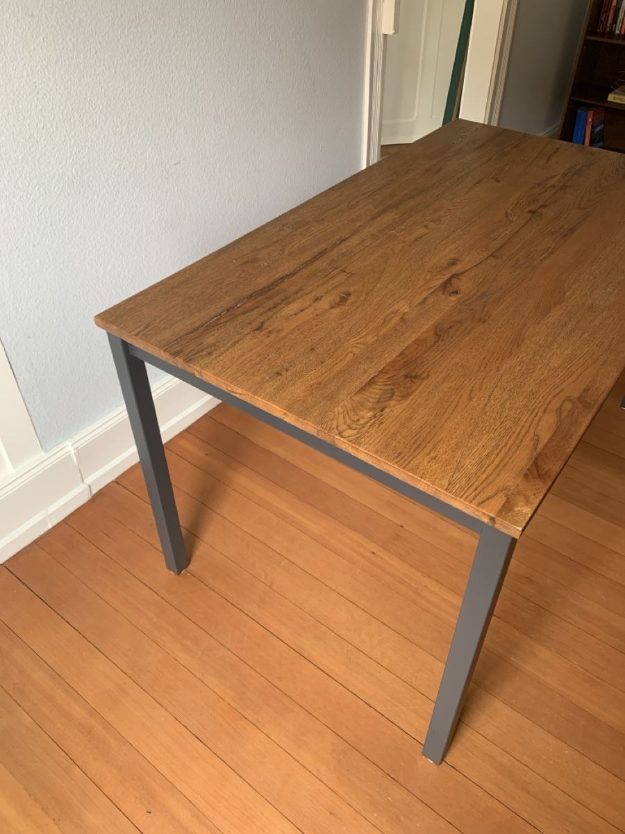Tables: Esstisch Holz/Metall – D'occasion à Zürich par LivioV01 4