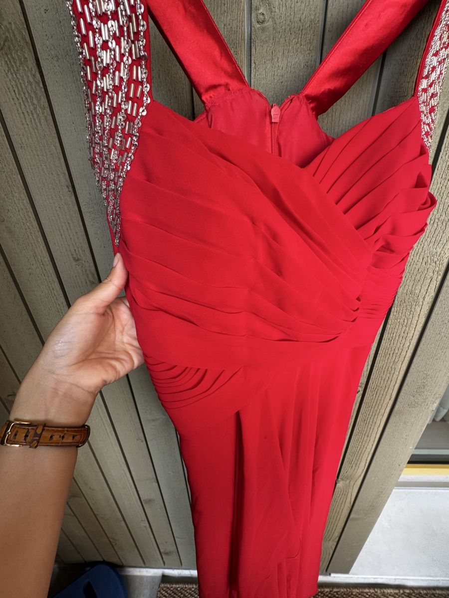 Robes: Elegant Red dress- Handmade – Neuf (Voir description) à Horw par lor_mh97 5