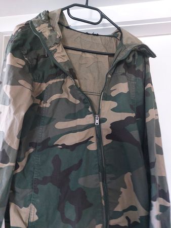 Coole Übergangsjacke im Camouflage-Look, Grösse M