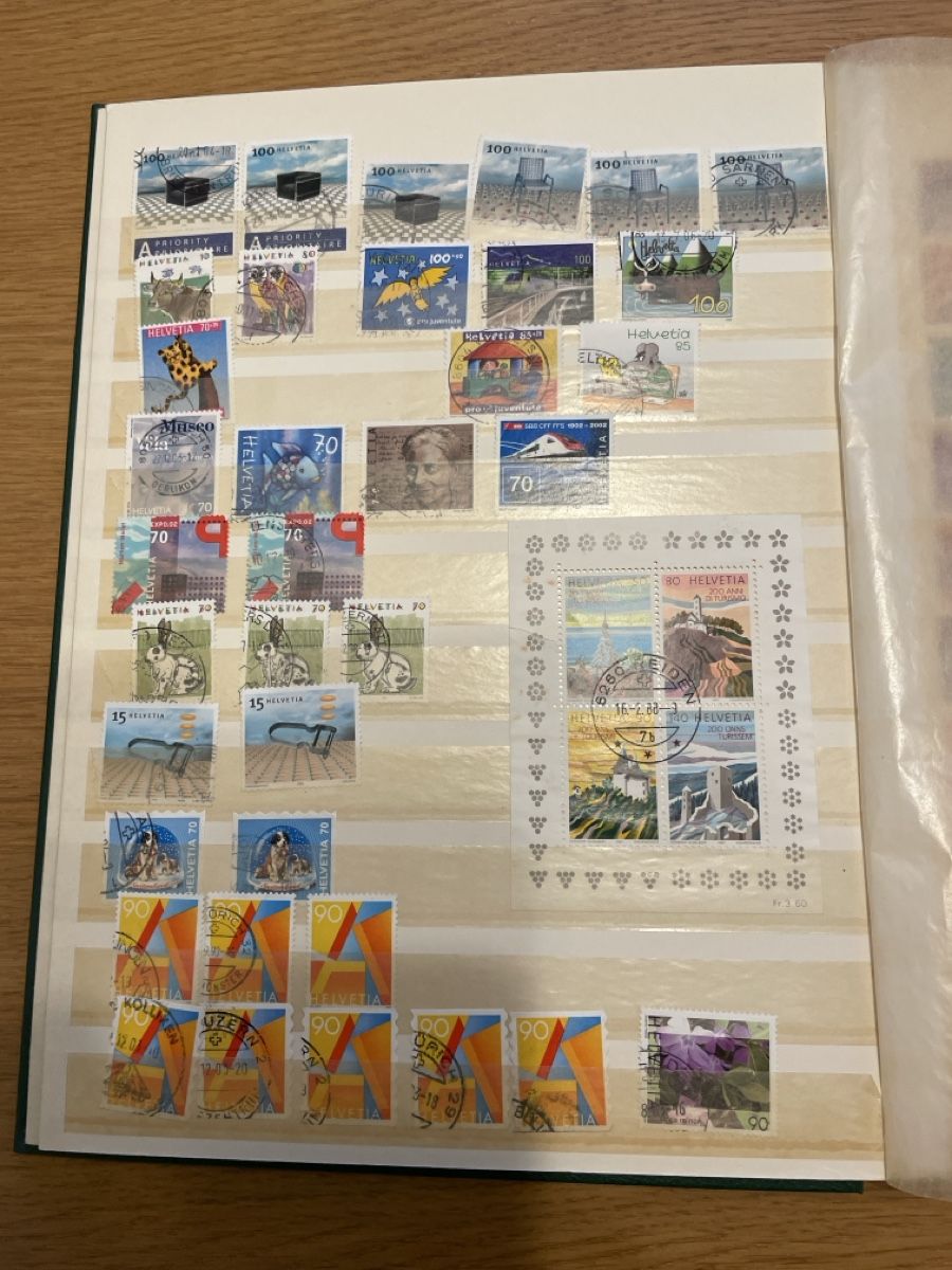 Tutti i francobolli: Briefmarkensammlung Schweiz und weitere Länder – Usato da Zürich venduto da spo_zxm7 3