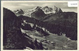 Lungern - Feldmoosalp mit Wetterhorngruppe