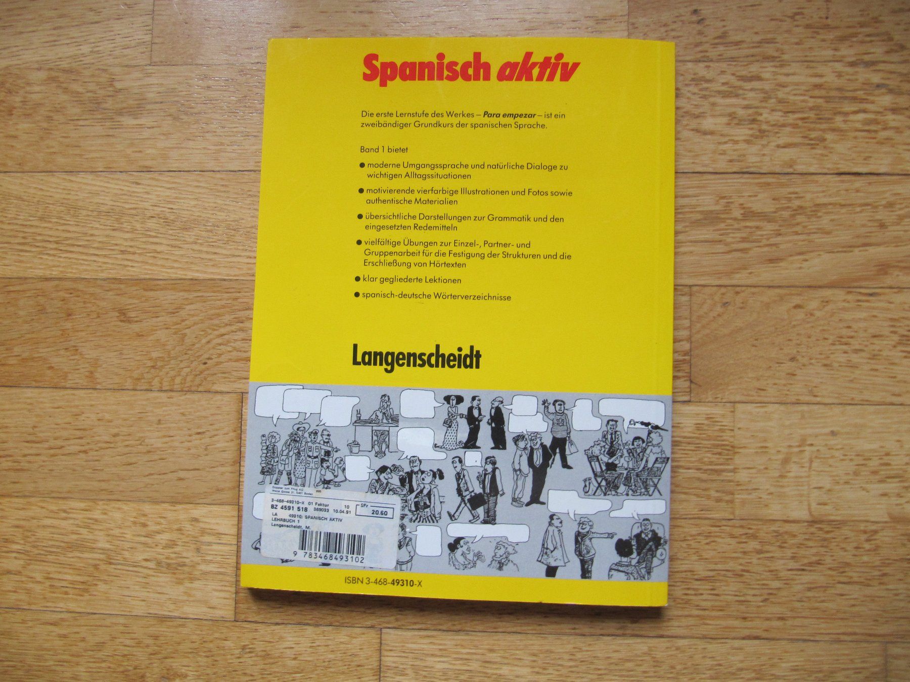 Libri: Langenscheidt Spanisch aktiv Curso 1 / Spanischkurs – Usato da Würenlos venduto da Carabella0 5
