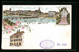 Litho Basel, Strassburger Denkmal, Das R