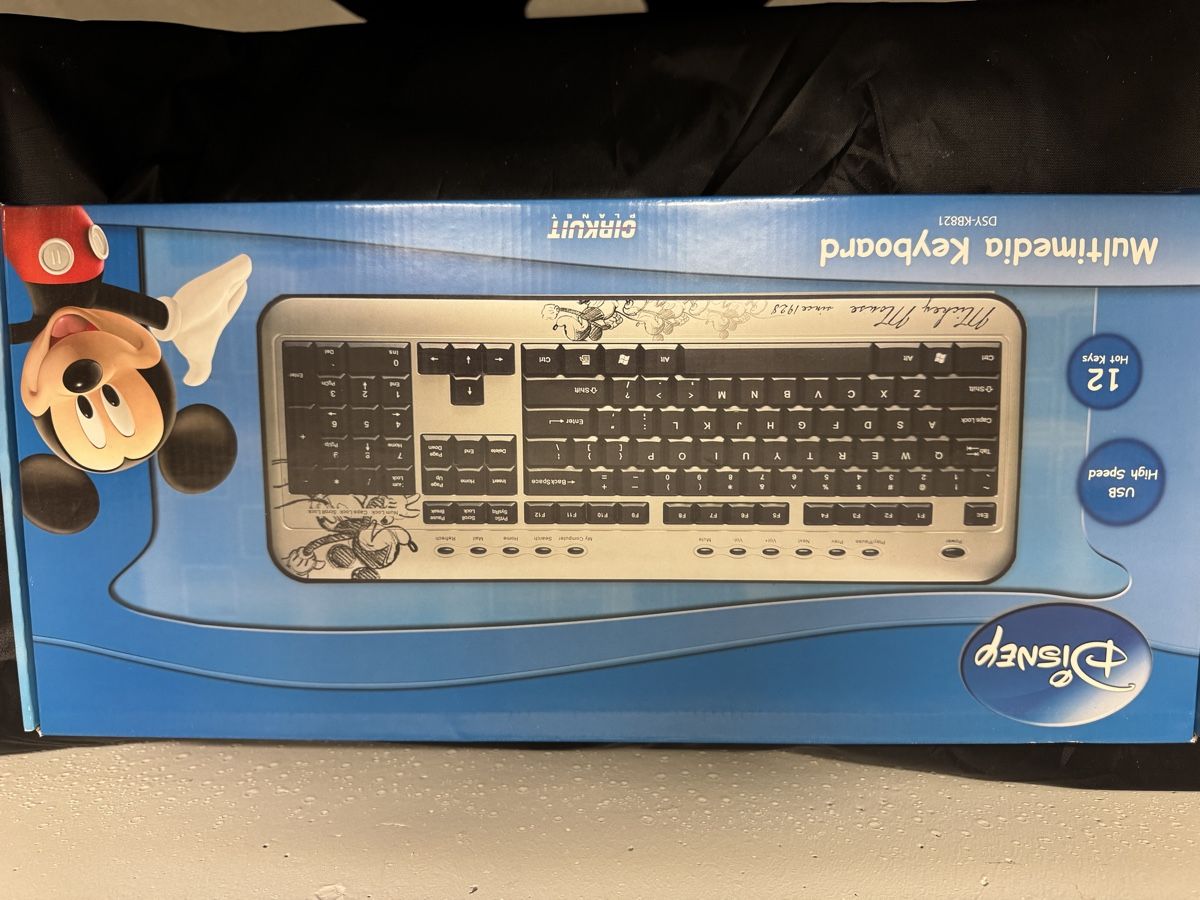 Tastaturen: Disney Multimedia-Tastatur, Neu – Neu und originalverpackt aus Seewen SZ von QM.03