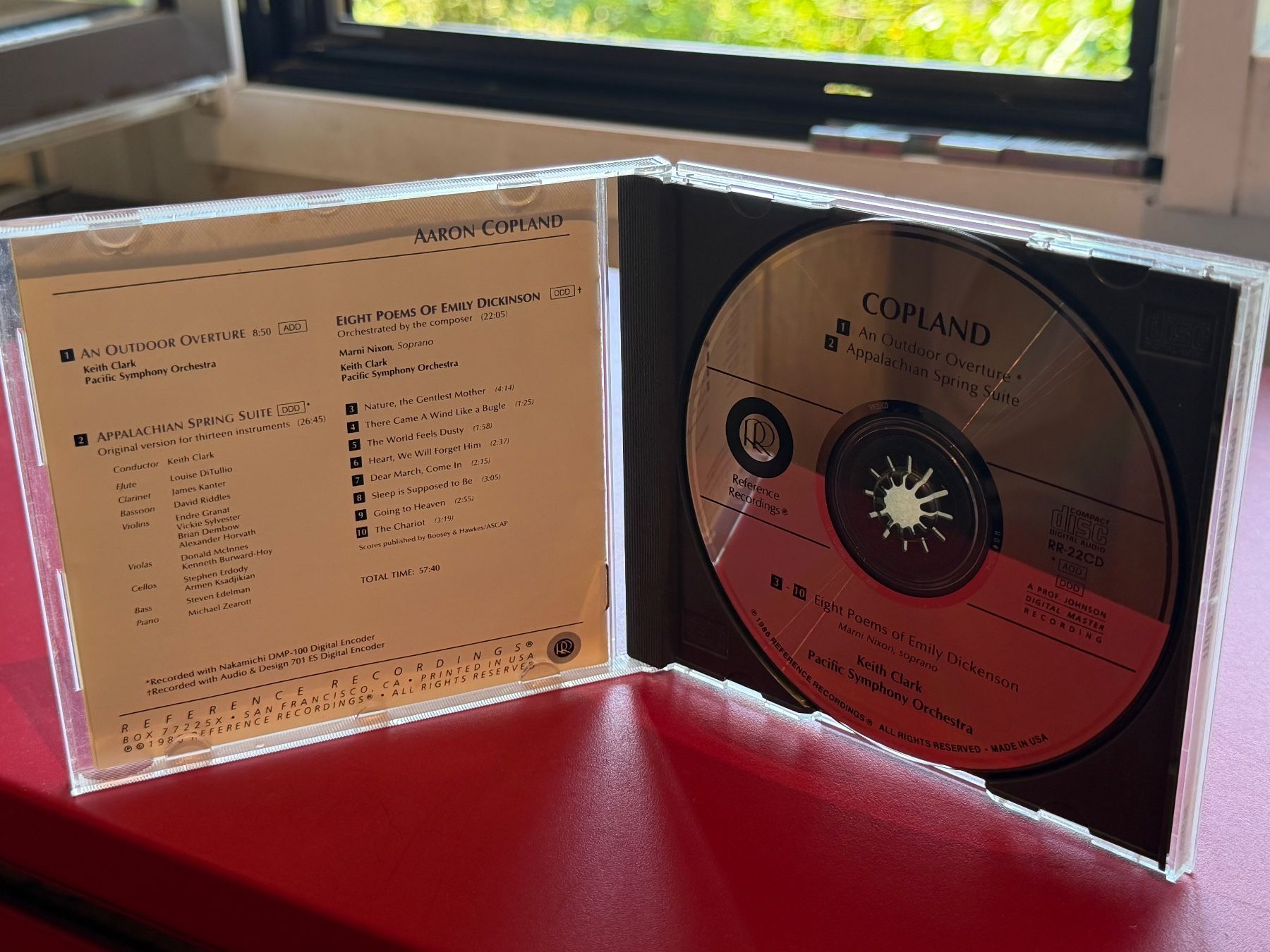 CD: Aaron Copland, Keith Clark - Appalachian Spring Suite HF41A – Usato da Küsnacht ZH venduto da JazzRecords 2