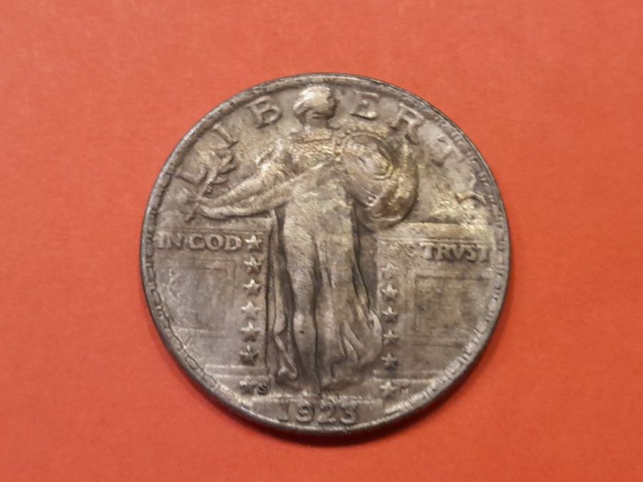 Tutti le monete: 1/4 dollar 1923, USA – Usato da Aarau venduto da Reto_BA_01