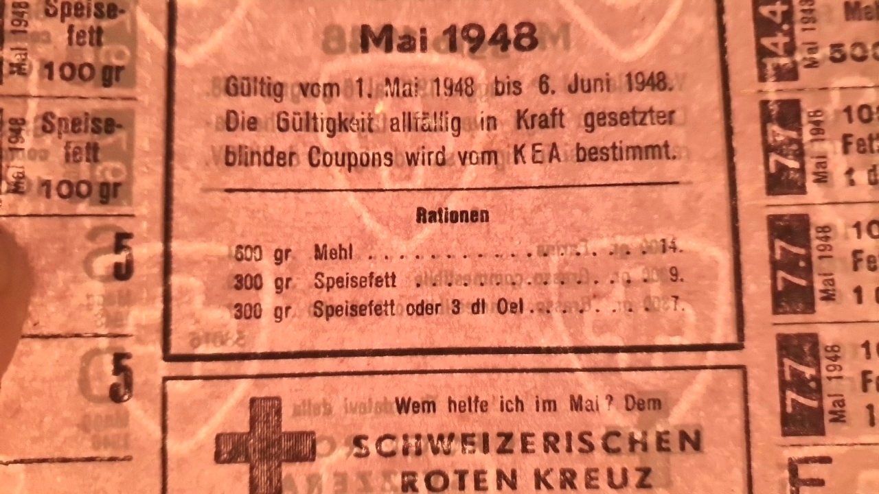 Altre raccolte & rarità: WW2 Lebensmittelkarten – Usato da Pregassona venduto da eld_st6b 1