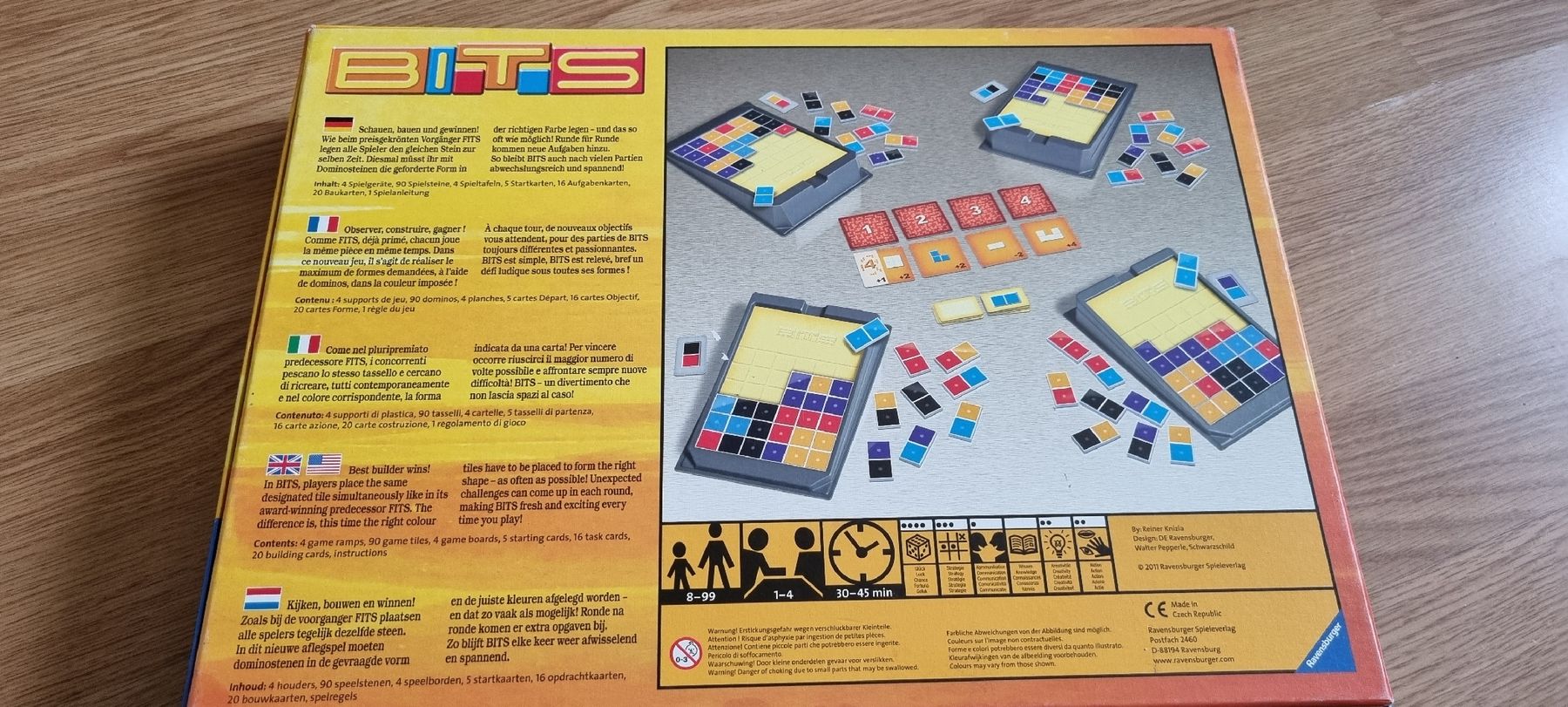Ravensburger Giochi: Kniffliges Farbspiel: Bits von Knizia – Usato da Kehrsatz venduto da Bulandi 1