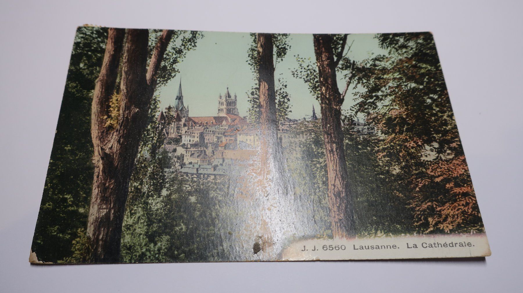 Cartoline postali: Lausanne La Cathédrale – Usato da Cormoret venduto da Pascalll2001 1