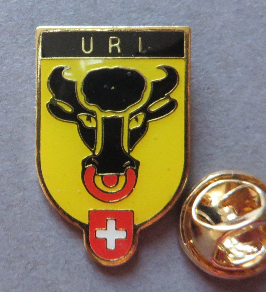 Plaquettes & Badges: PIN, SCHWEIZ URI WAPPEN – D'occasion à Neuhausen par luckimucki