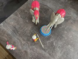 Playmobil Zirkuselefanten mit Domteur,gebr.aber noch tiptop