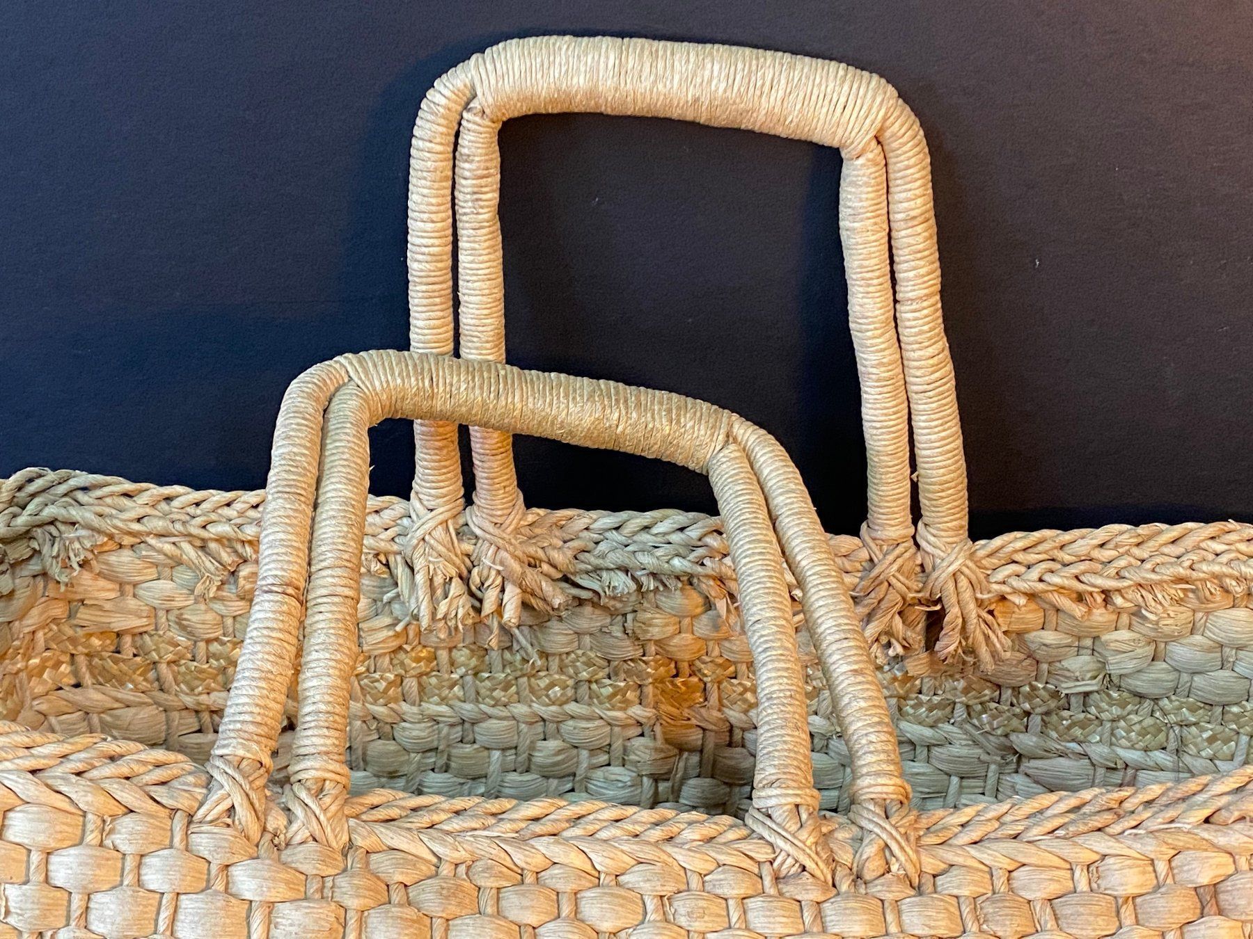 Altro per la casa: Vintage Korb Einkaufskorb Einkaufstasche – Usato da Schaffhausen venduto da sparzone 7