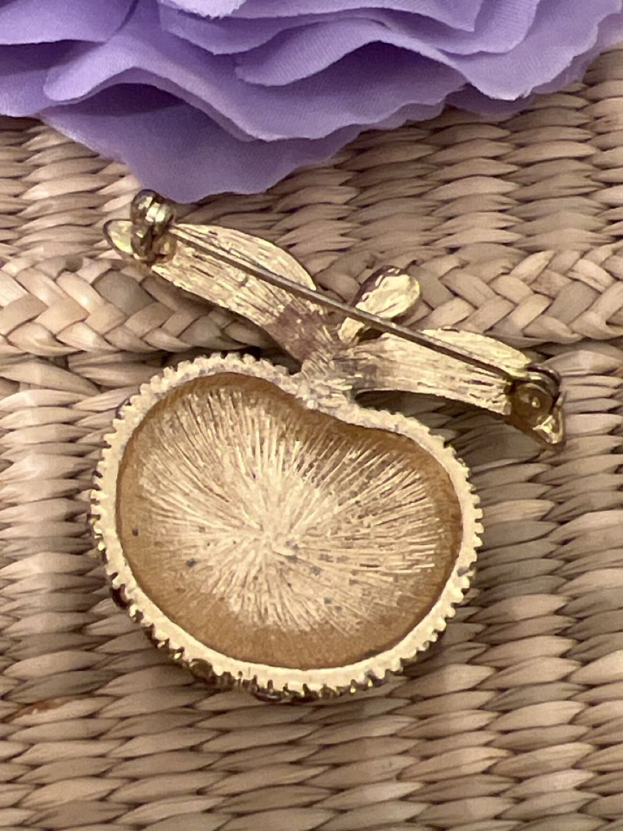 Broches & Aiguilles: Funkelnde Apfel Brosche – D'occasion à Seon par Sunny-Schmuck78 2