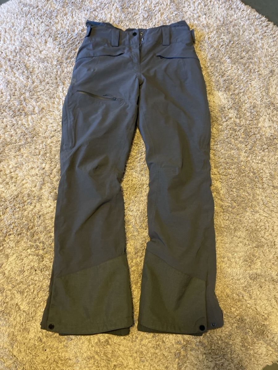 Salomon Pantaloni: Salomon Skihose grau Grösse L – Nuovo (secondo la descrizione) da Unterkulm venduto da AnoliOccasion