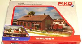 PIKO H0 61823 Bausatz für Lokschuppen, 1gleisig, neu