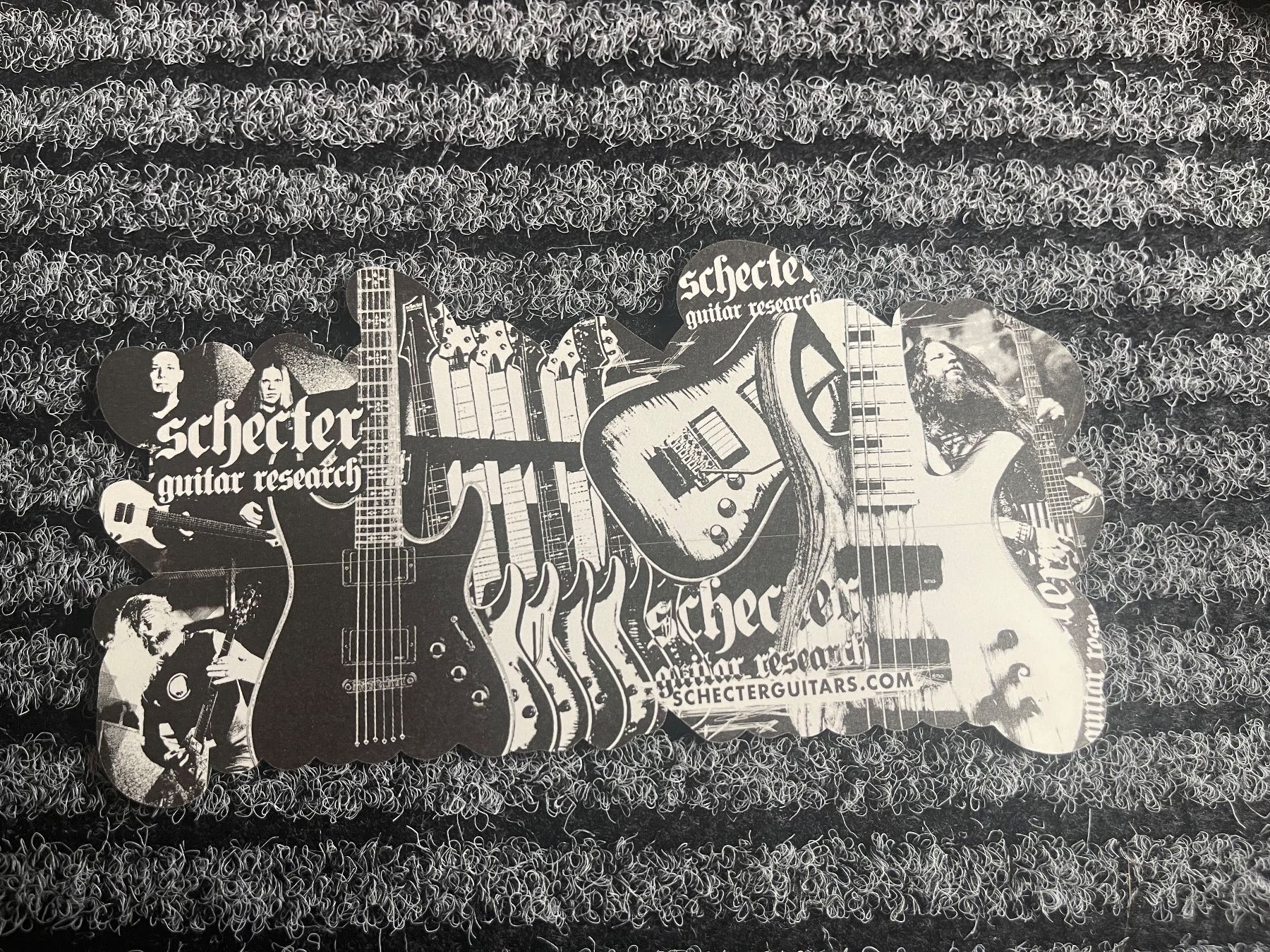 Sticker: Schecter Guitars Sticker/Aufkleber & Kugelschreiber – Nuovo (secondo la descrizione) da Aesch BL venduto da CollectorsBest 3