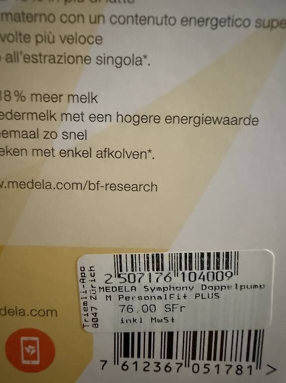 Medela Accessori per l’allattamento: Doppelmilchpumpe von Medela – Usato da Zürich venduto da ama_j5cz 3