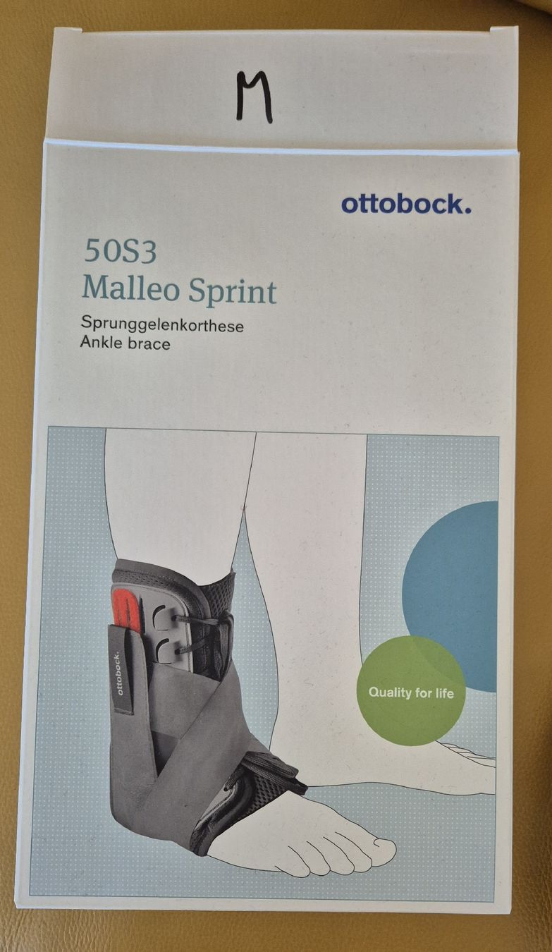 Ottobock Attrezzature mediche: Sprunggelenkortese Ottobock Gr.M NEU – Nuovo (secondo la descrizione) da Schaffhausen venduto da peggi77755 1