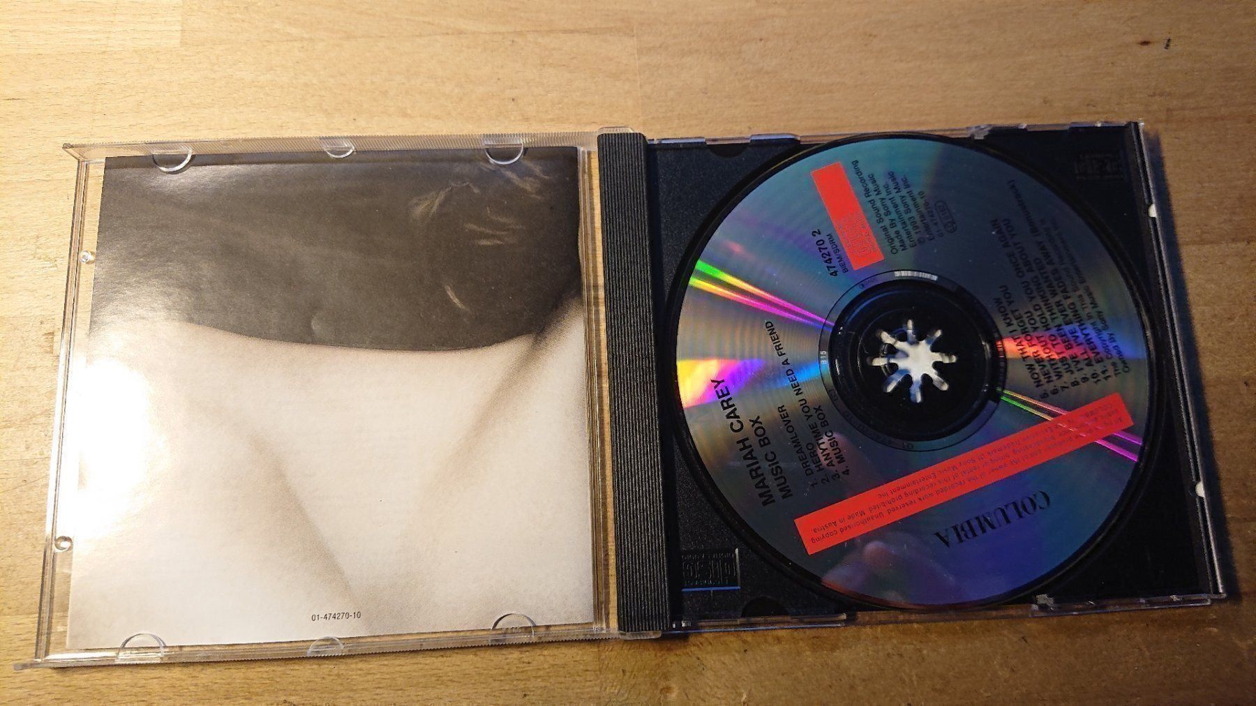 CD: CD Mariah Carey Music Box – Usato da Gelterkinden venduto da martinom 1