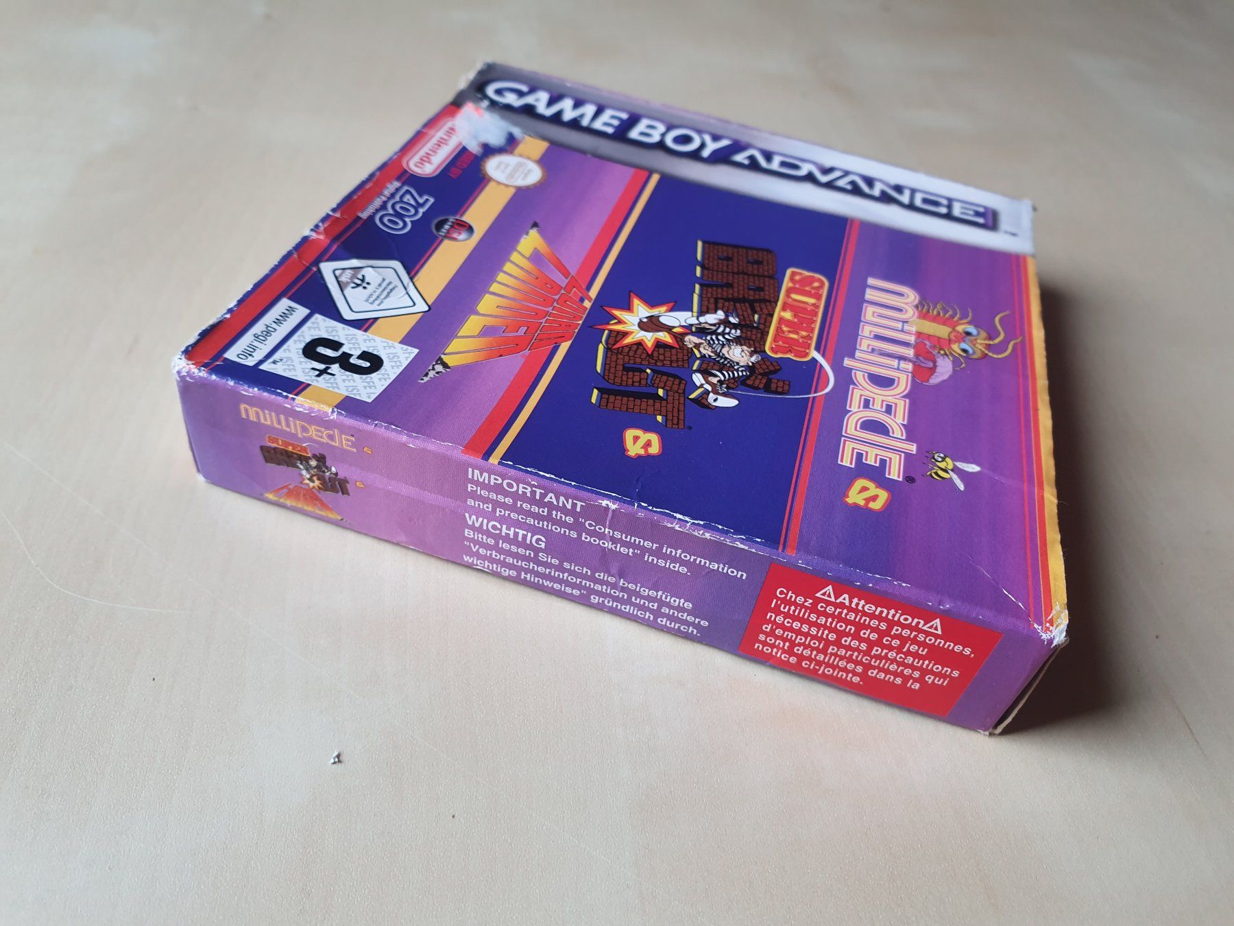 Nintendo Giochi: Millipede & Super Break out & Lunar Lander – Usato da Stansstad venduto da collectorsshop 4