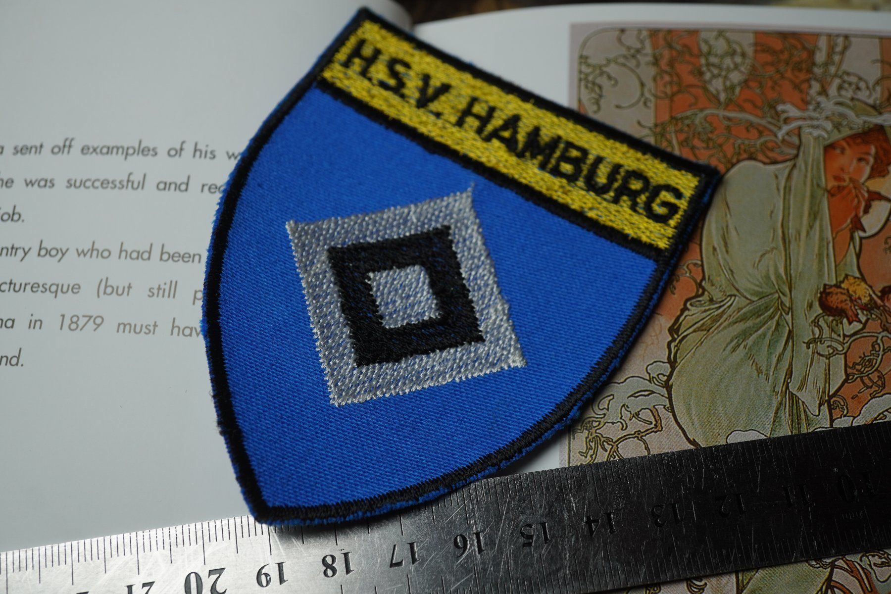 Toppe: H.S.V Hamburg     "patch " – Nuovo e nell'imballaggio originale da Eschenbach SG venduto da craniums 2