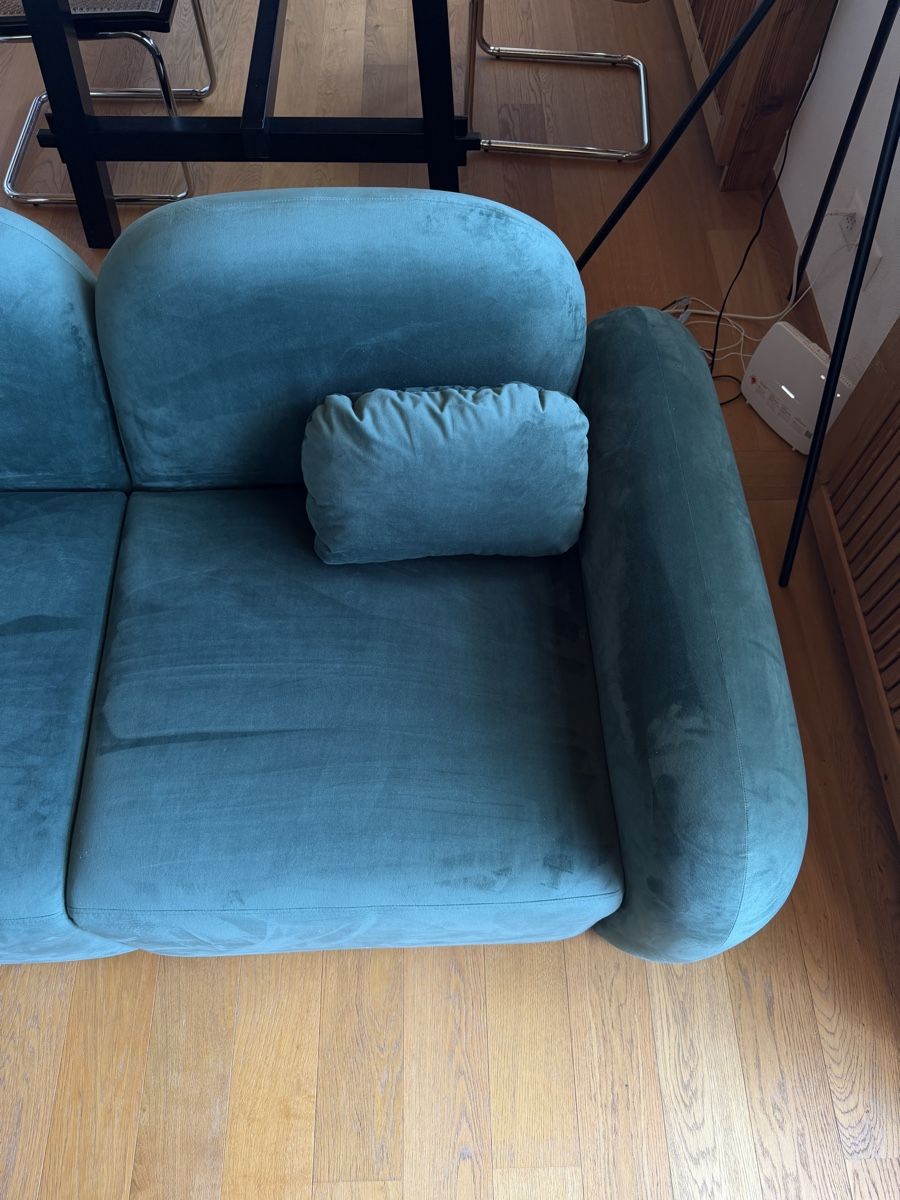 Divani: Sofa velour grün – Usato da Schönried venduto da AlpineBazaar 3