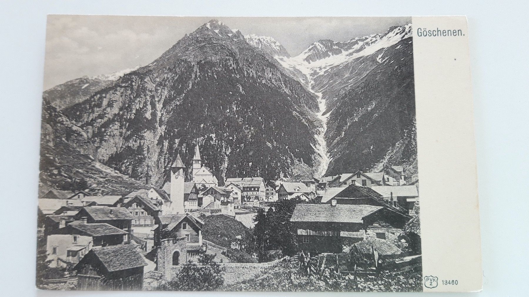Cartoline postali: Göschenen – Usato da Sargans venduto da nicsam1815