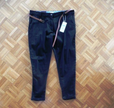 Sommer – CHINO – Hose in schwarz von Chicorée - ungetragen