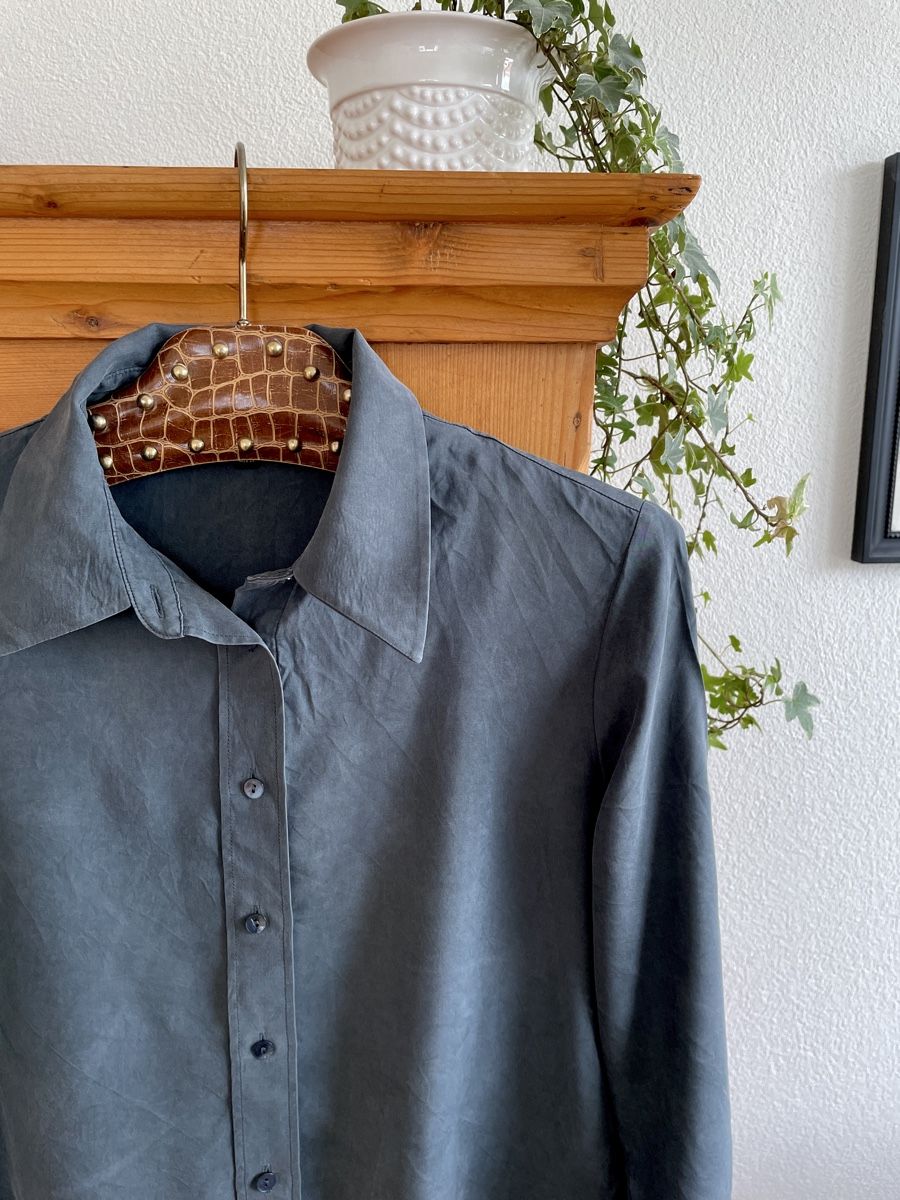 Massimo Dutti Camicette: Massimo Dutti | Bluse | grau | Grösse 36  – Usato da Zürich venduto da samira12382