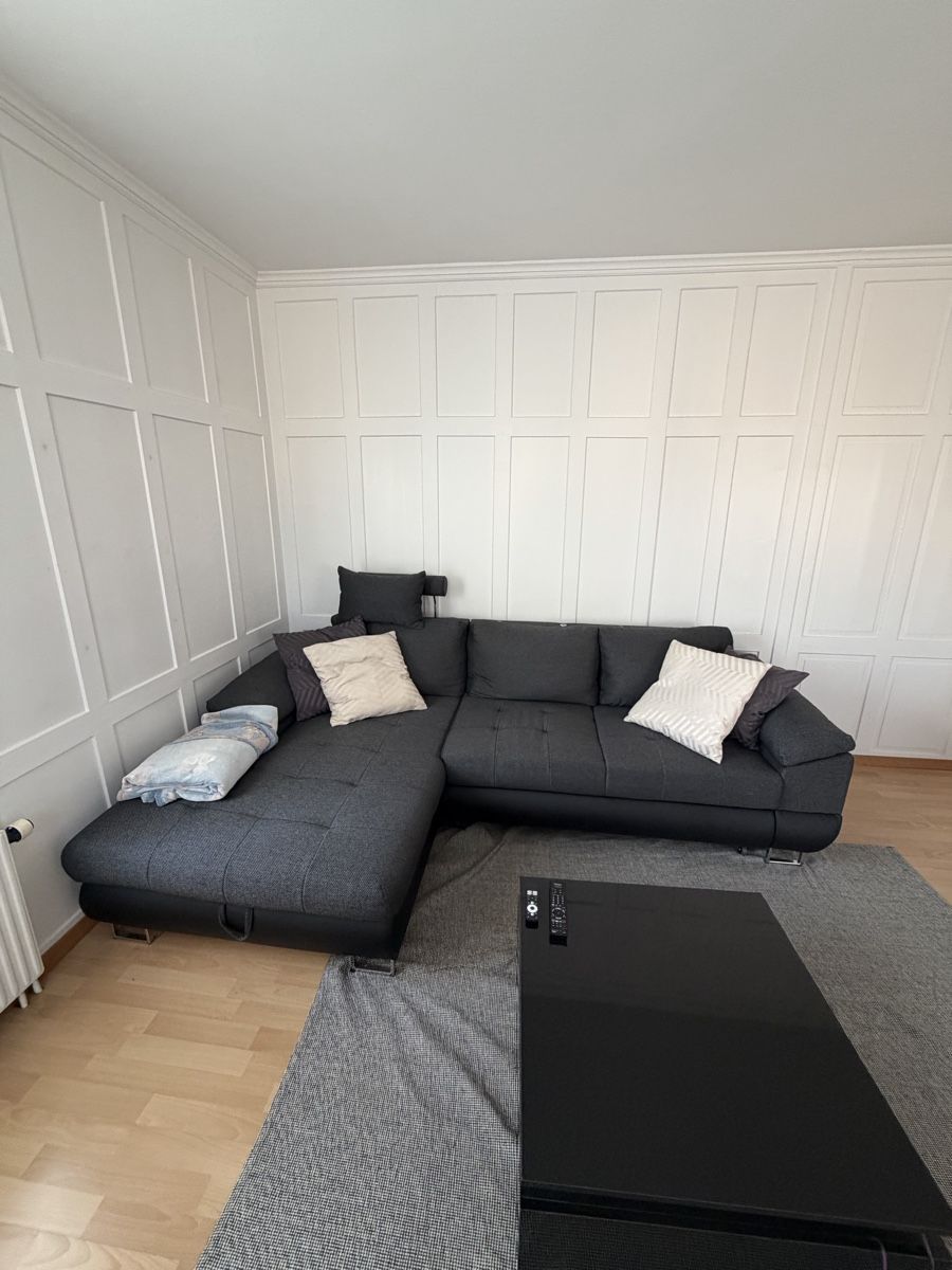 Divani: Schönes Ecksofa / Couch in Anthrazit/Schwarz – Usato da Bubikon venduto da LocoHoam 1