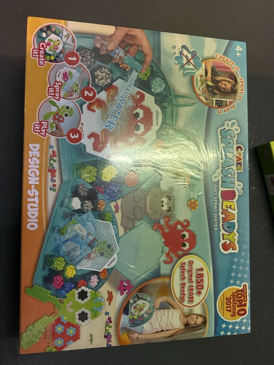 Kit bricolage: Crazy Splash Beads Design-Studio, neu & originalverpackt – Nuovo e nell'imballaggio originale da Konolfingen venduto da sales_2020
