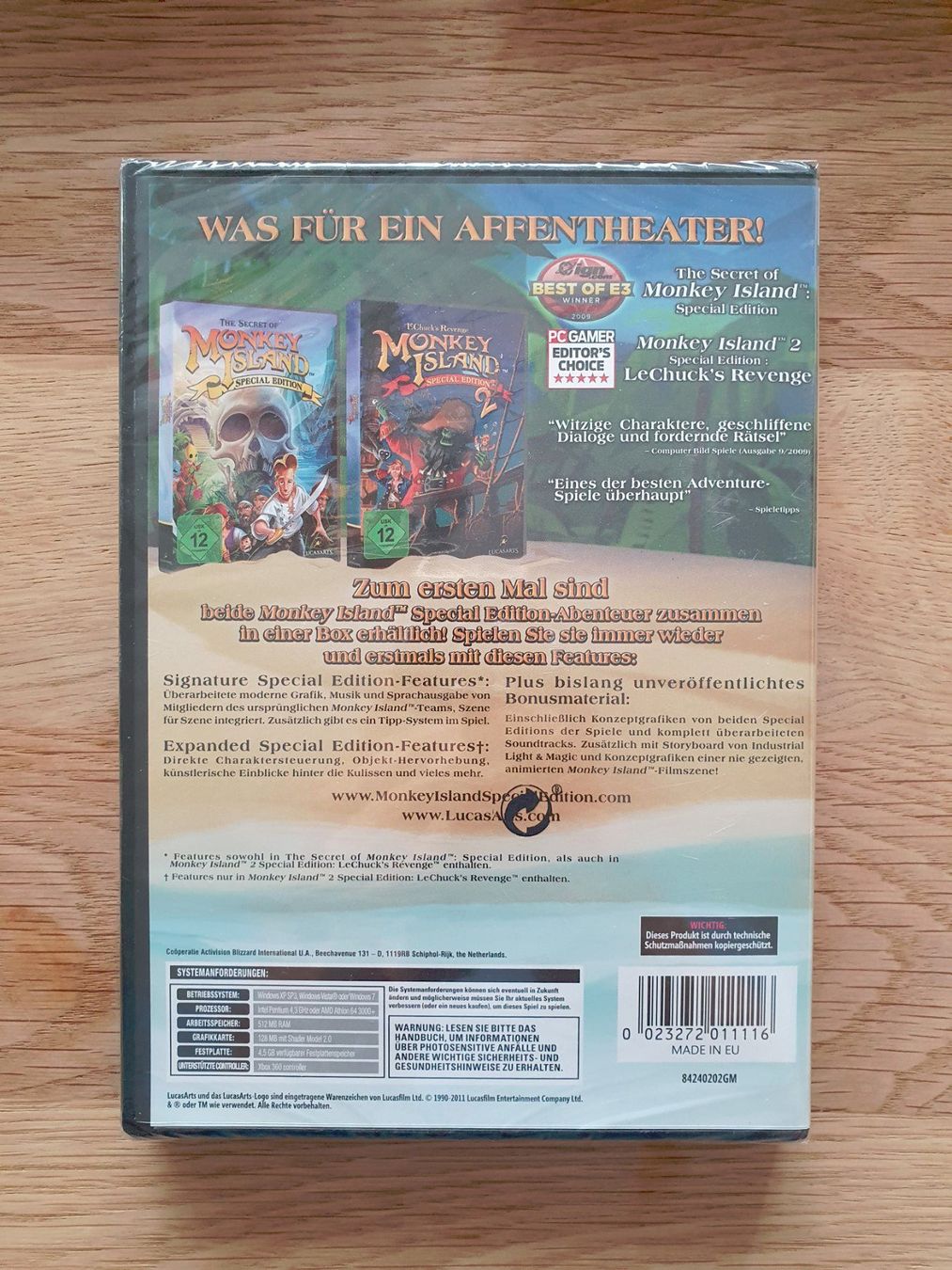 Giochi: PC Game Monkey Island Special Bundle Custom Big Box NEU – Nuovo e nell'imballaggio originale da Greifensee venduto da perfectioN88 6